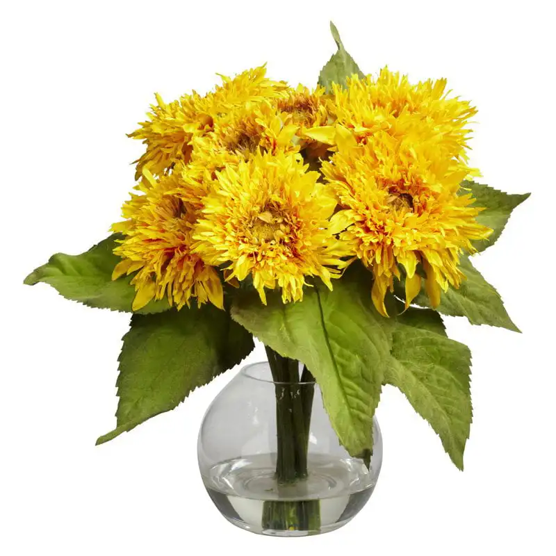 

Golden Sunflower Arrangement