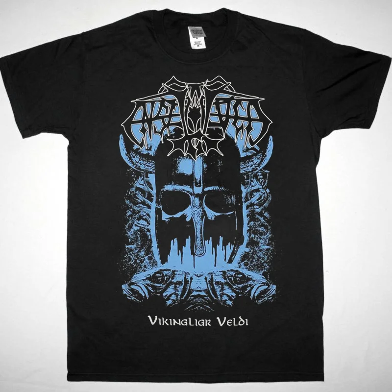 

Enslaved Vikingligr Veldi черная футболка, полный размер S-5Xl