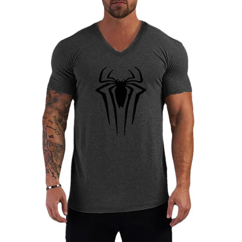 Мужская футбольная рубашка с принтом паука