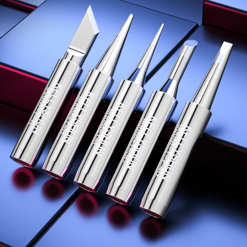 Паяльная станция Kellyshun 936, универсальный наконечник для электрического паяльника с внутренним нагревом, наконечник для паяльника серии 900 м