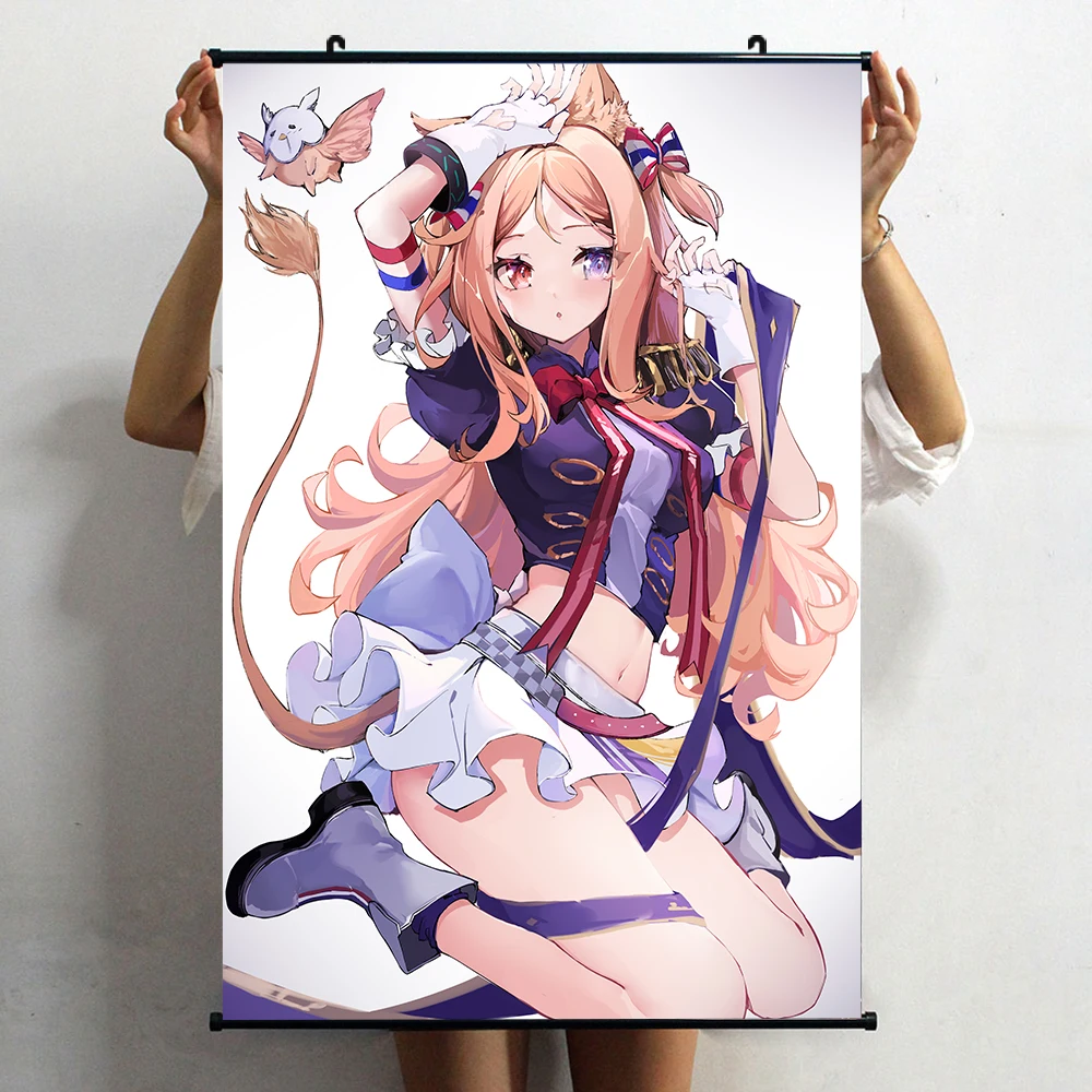 Плакат настенный в стиле аниме Рыцари архаято свиток с HD изображением домашний