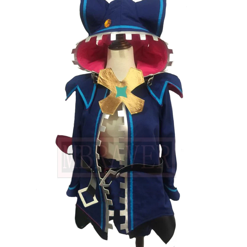 Elsword Lu Ciel Dreadlord Catastrophe Chiliarch Cosplay Costume Halloween Party Christmas Uniform Custom Made Any Size