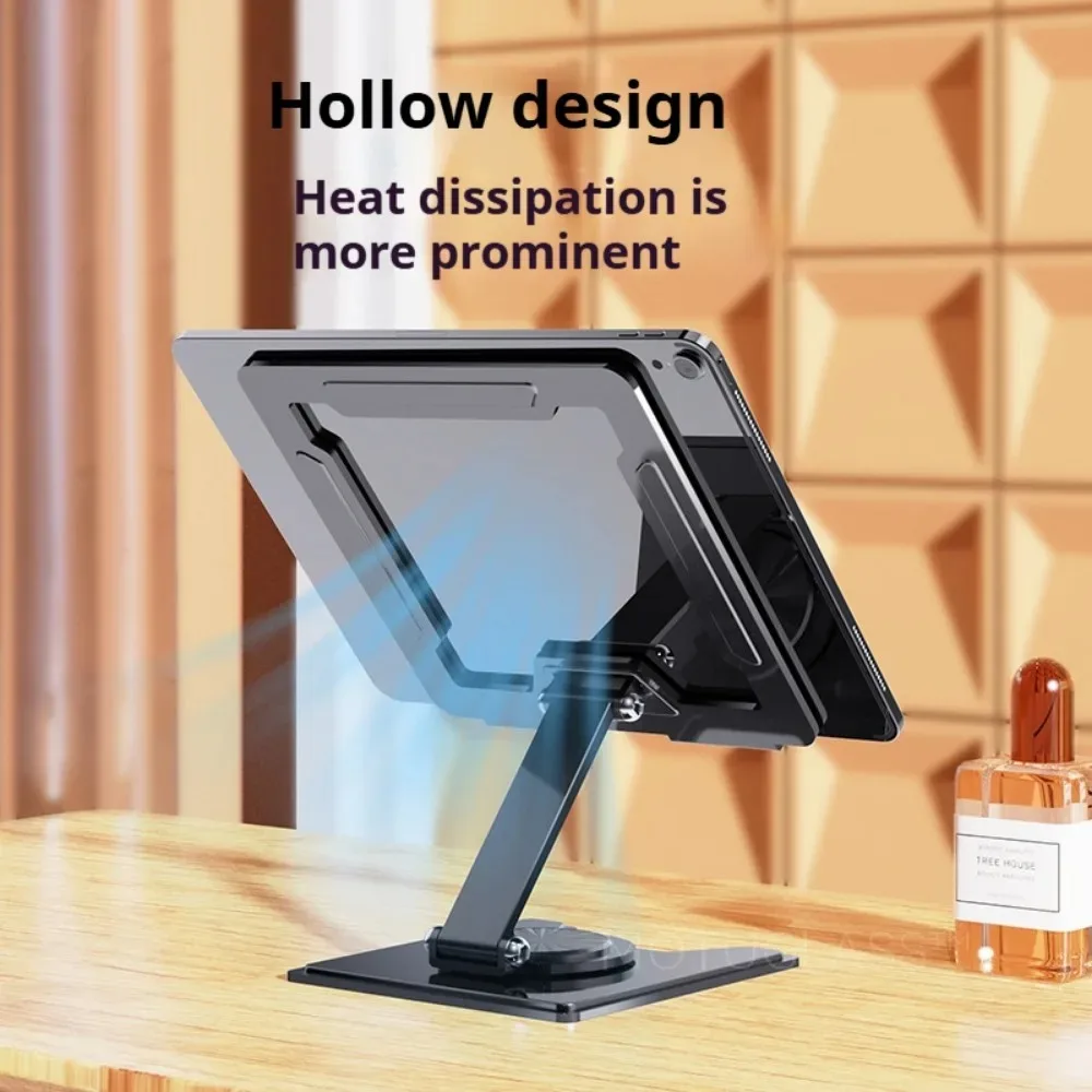 Складная портативная подставка для планшета из углеродистой стали вращение на 360