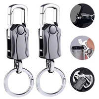 4 in 1 high strength rotary key chain mobile phone key chain box with bottle opener anti allergy