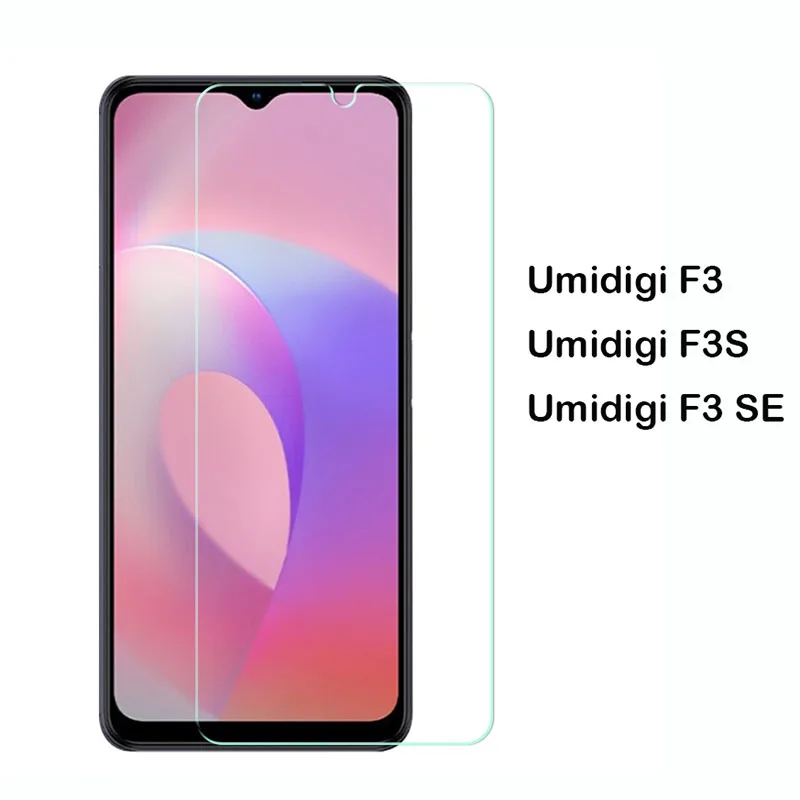 

2.5D Screen Protector For Umidigi F3 SE F3s F3 Glass Tempered Glass For UMIDIGI F3 F3S F3se Screen Protection Clear Glass Cover