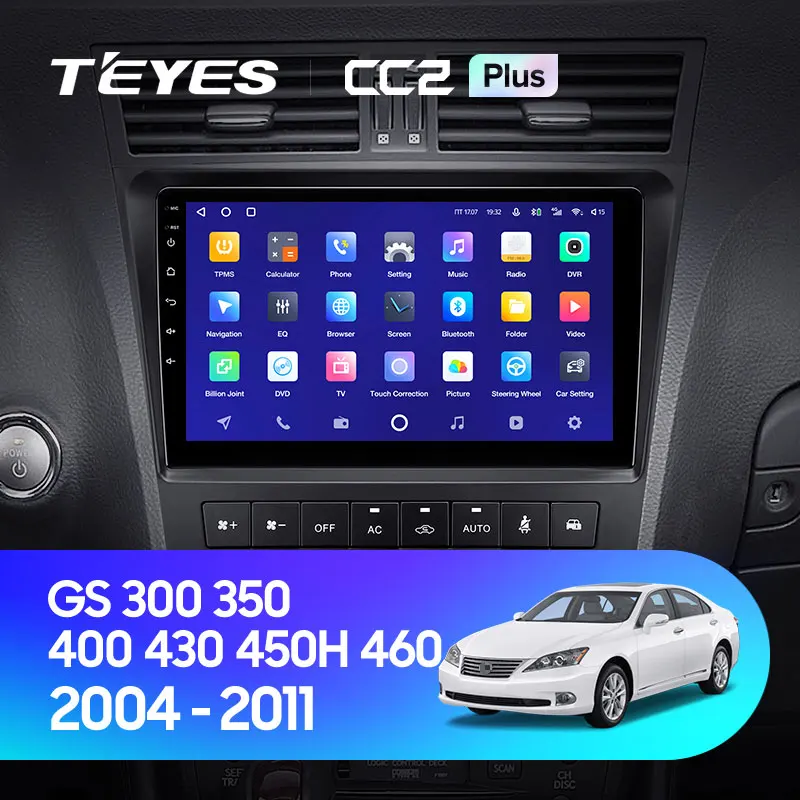 TEYES CC2L и CC2 Plus Штатная магнитола For Лексус ГС 300 S190 350 400 430 450h 460 Lexus GS300 GS350 GS400 GS430 GS450h