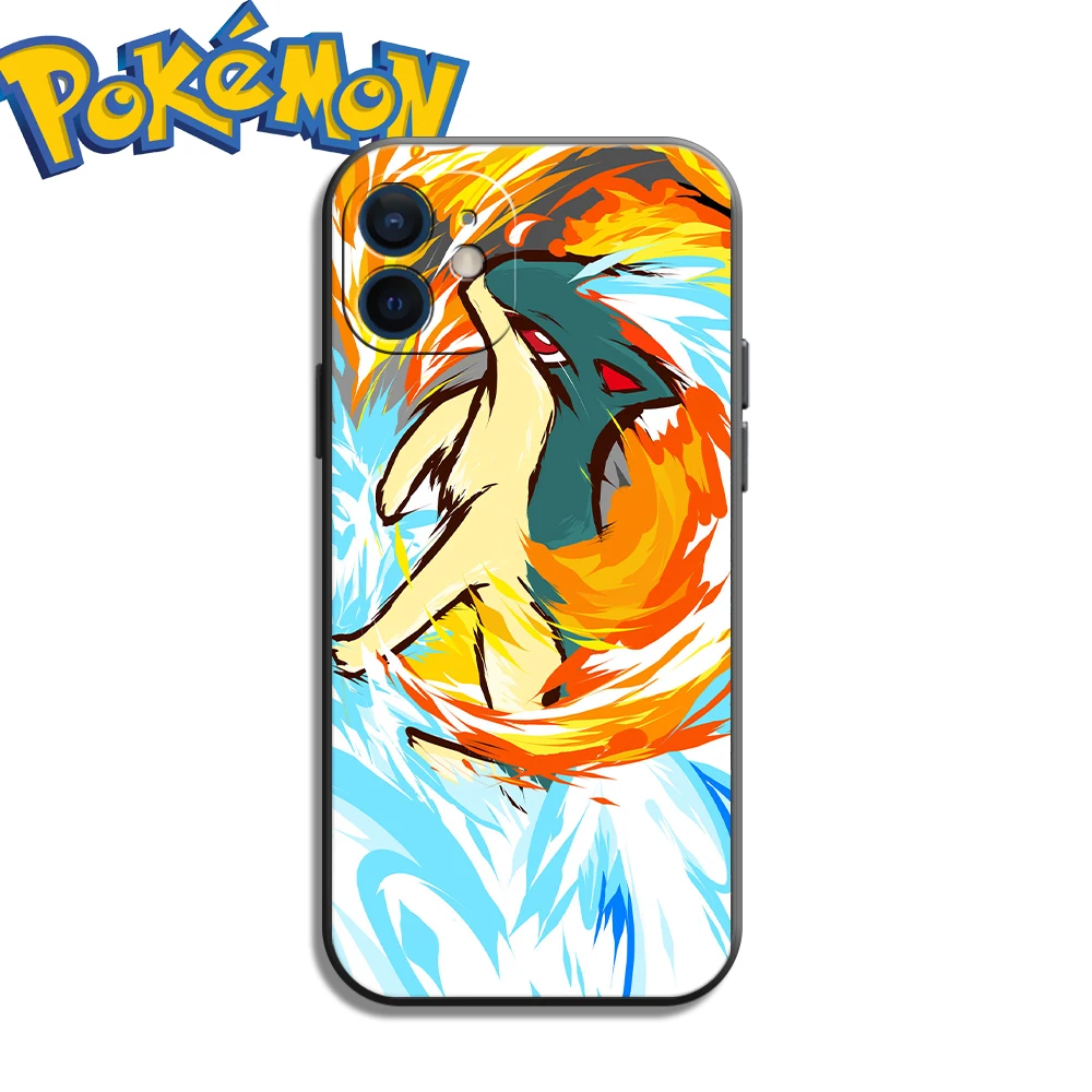 pokemon cartoon cute case for iphone 12 13 pro max mini 11 pro max x xr xs max se2020 8 7 6 6s plus hot new silicone phone cover free global shipping