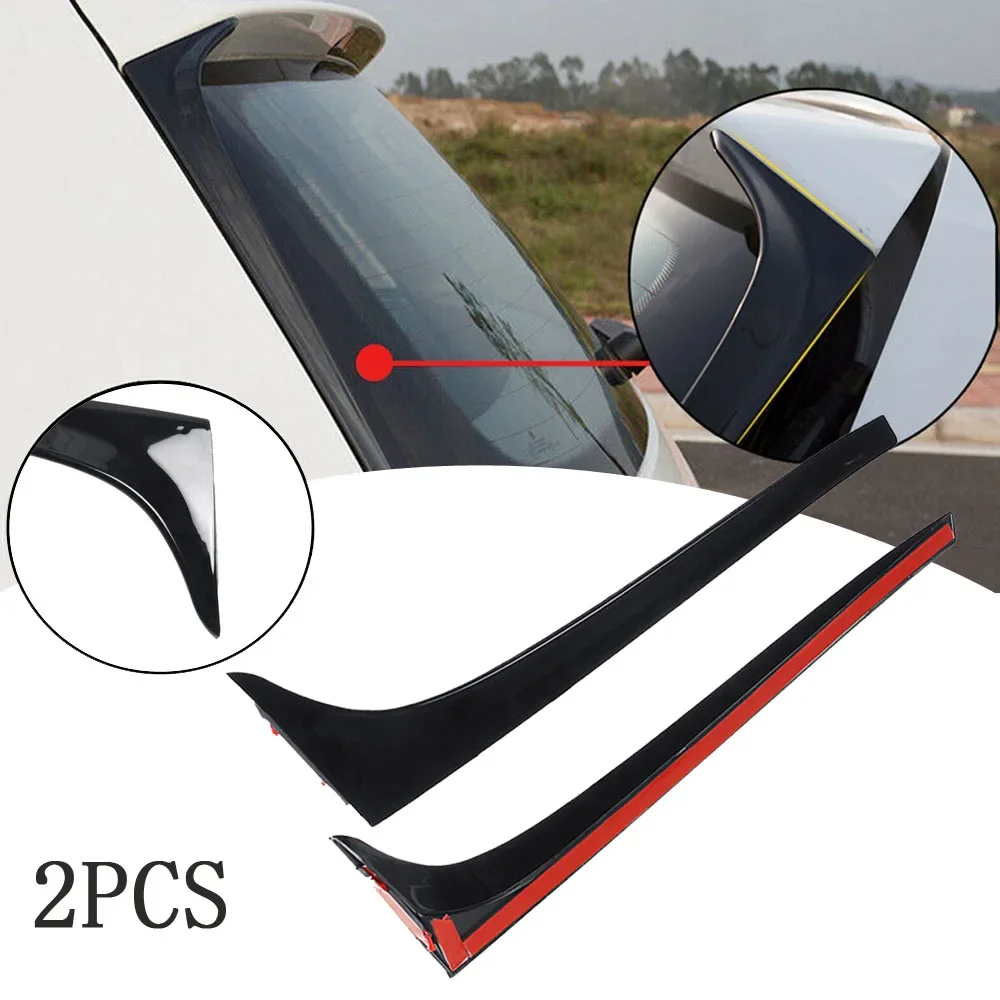 

Автомобильный спойлер на заднее стекло, 2 шт., боковое крыло, отделка, Стайлинг, автомобильные аксессуары для тюнинга для Volkswagen VW Golf 7 MK7 GTD R 2014-2018