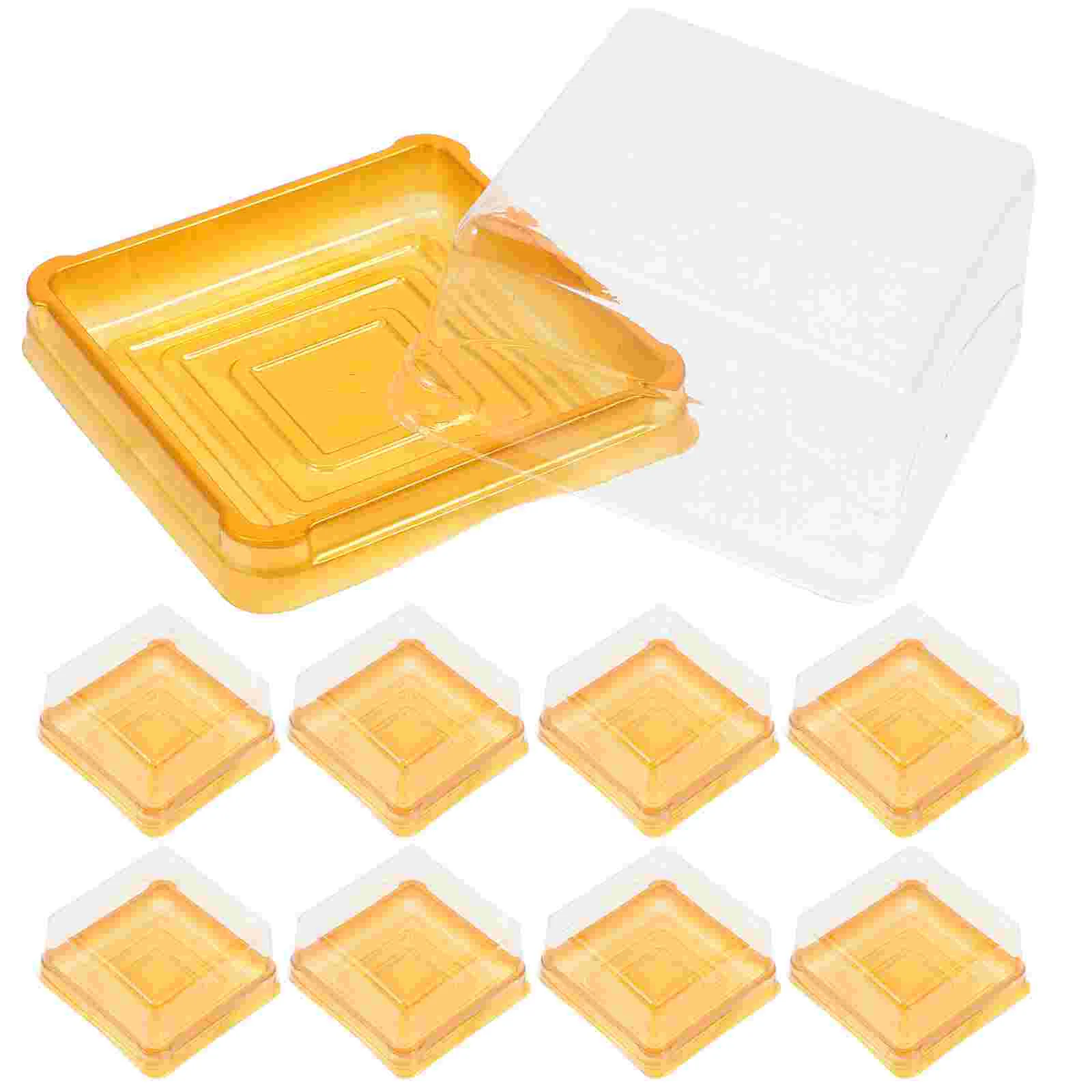 Контейнер для яичного желтка упаковочная коробка держатель слоеного лунный торт