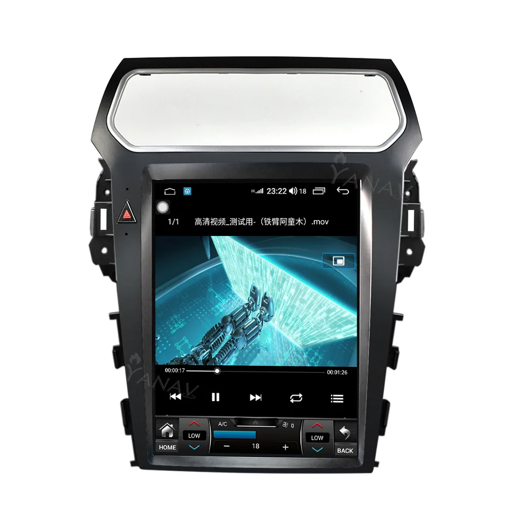 Автомагнитола 2 Din на Android для Ford Explorer 2014-2019 GPS-навигация видео мультимедиа mp3-плеер