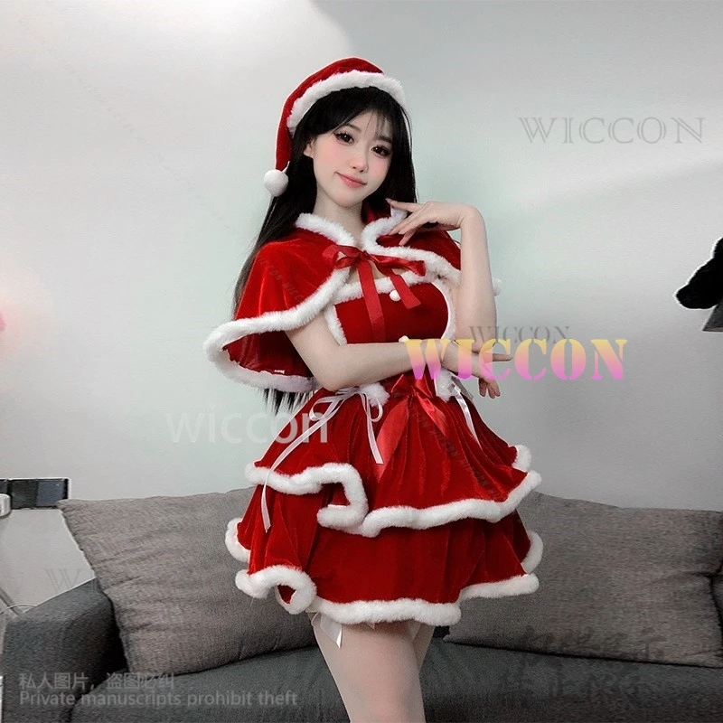 2024 милый Японский Корейский костюм Рождественский косплей кавайное милое платье