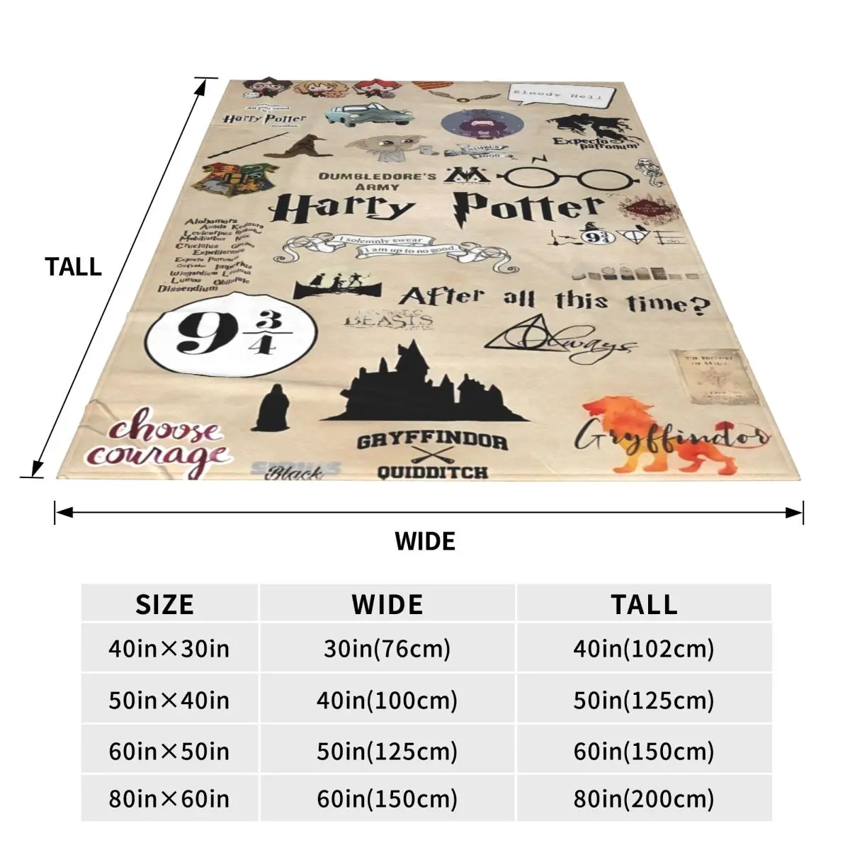 Одеяло Harrys Potters теплое забавное плюшевое постельное белье пледы для дивана стула