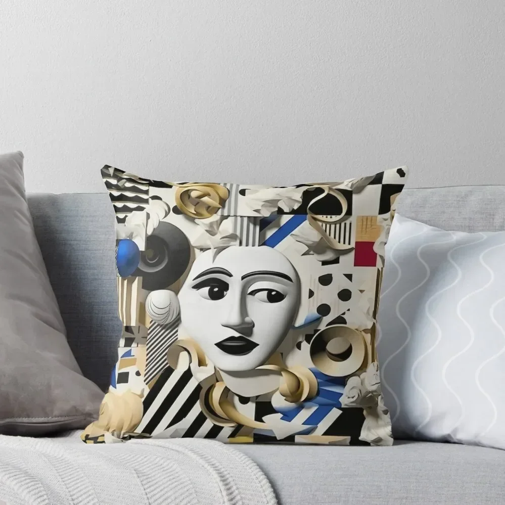 Двусторонний печатный чехол для подушки Dadaism 30x30/40x40/45x45 см