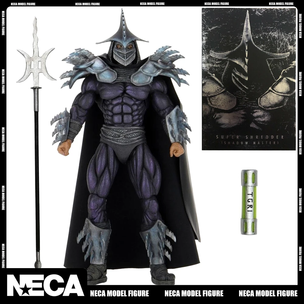 

Фигурка NECA 54181 супер Шреддер тень мастер подростковые мутанты ниндзя черепашки II темная версия 7 дюймов экшн-фигурка модель игрушка