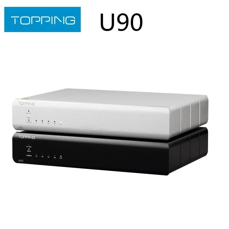 TOPPING U90 USB-мост PCM768 кГц 32-битный DSD512 Native High Res USB-интерфейс 1x LIS 2x AES Коаксиальный