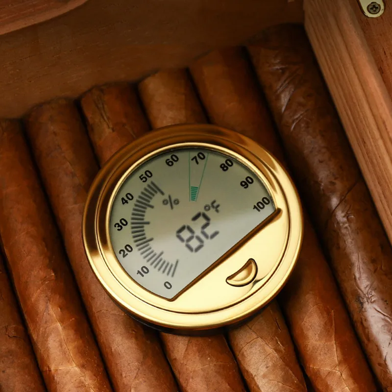 Портативный гигрометр для сигар точный портативный прибор измерения влажности и