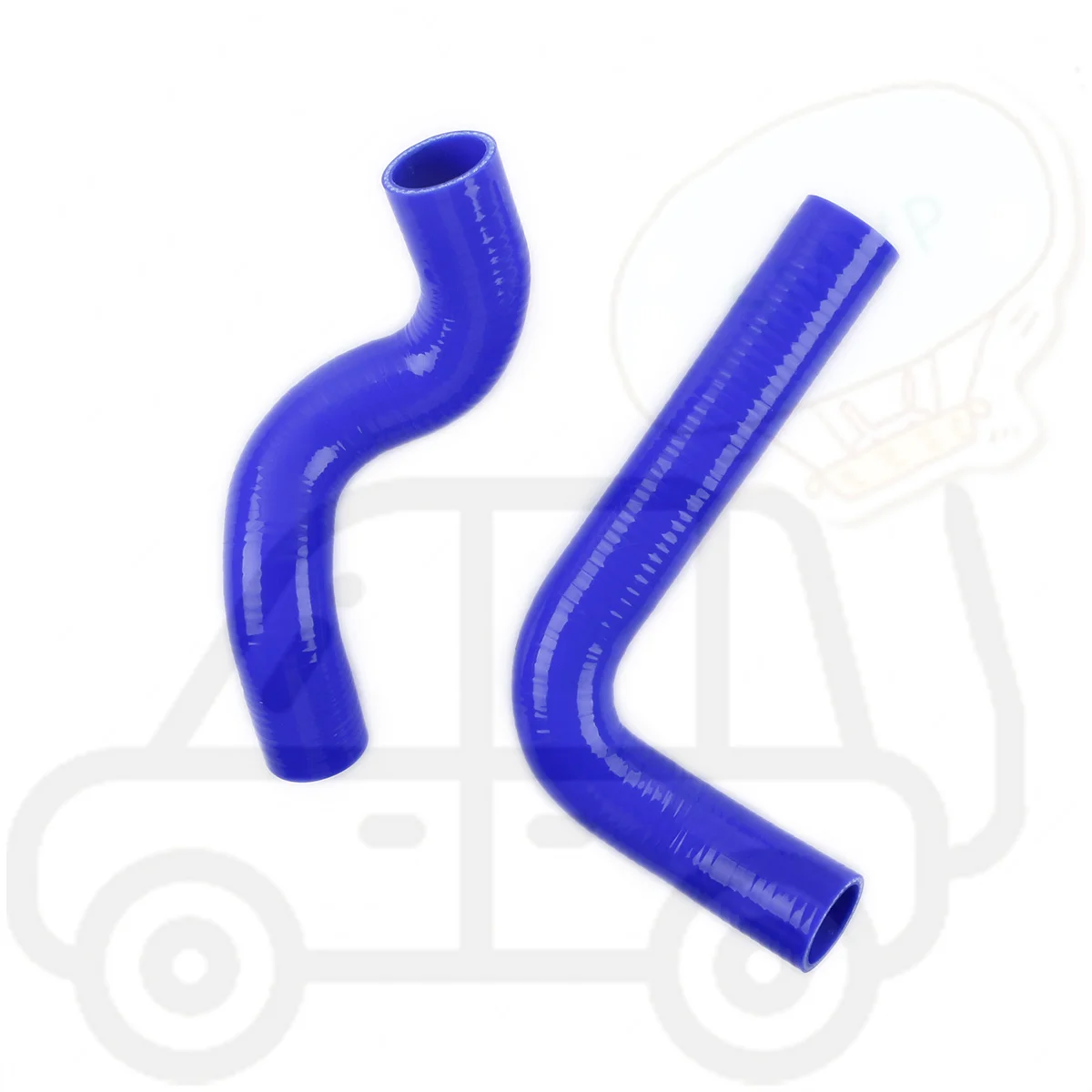 2 шт. 3 слоя силиконовая трубка радиатора комплект шлангов для двигателя 1984-1985 MAZDA