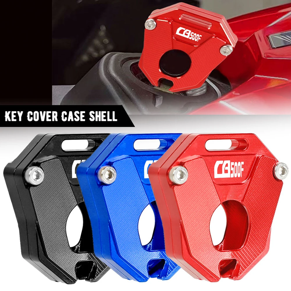 

Motorcycle Accessories CNC Key Cover Keychain Keyring For HONDA CB500F CB 500 F 2013 2014 2015 2016 2017 2018 modified key shell