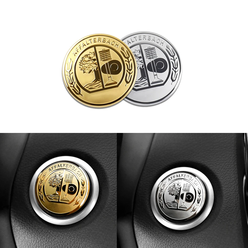 

37 мм наклейка для интерьера автомобиля, для Mercedes Benz AFFALTERBACH AMG W212 W213 W205 W177 AMG