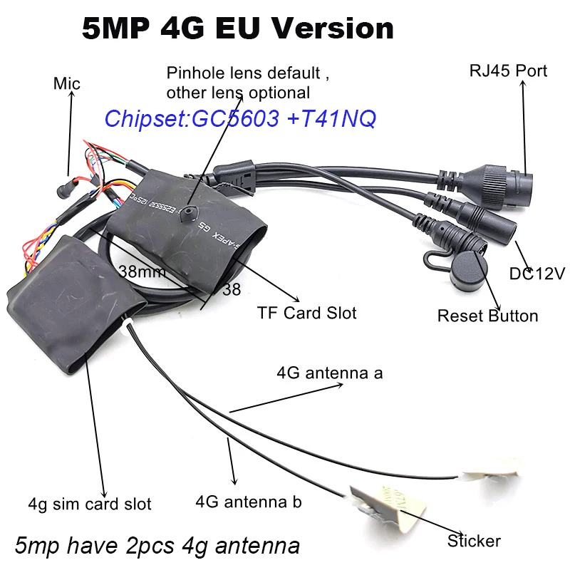 

GENIUSPY IP-камера 5MP