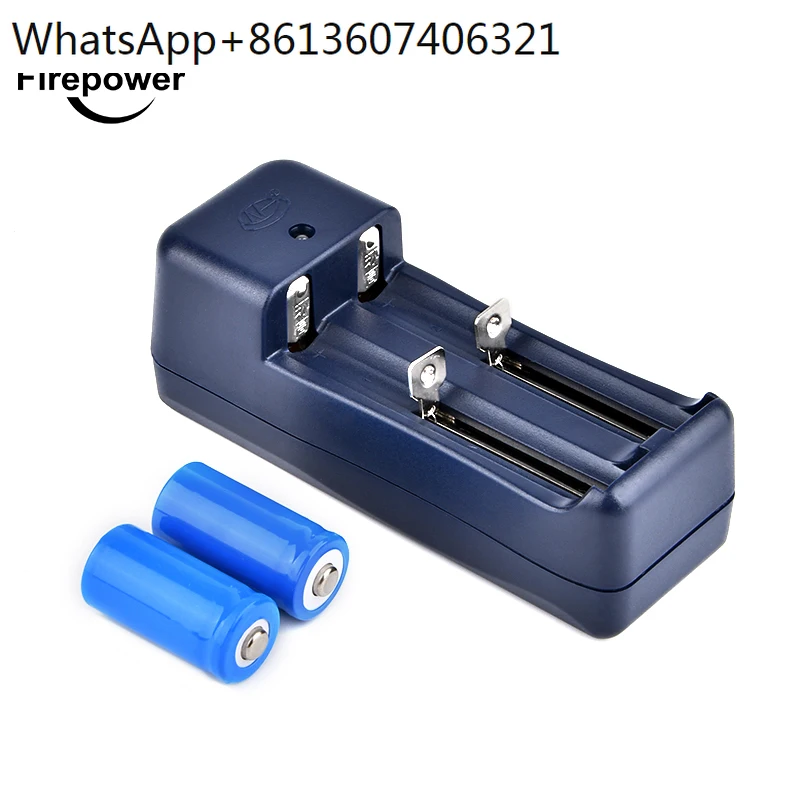 

16340 Lithium Battery Charger 3.7V High Capacity M300M600PEQ-15 Flashlight DBAL-A2 Special
