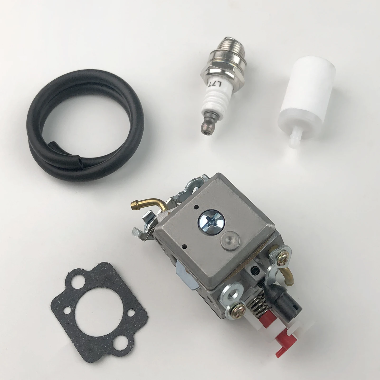 Карбюратор HUS350 5 шт./1 комплект, топливный фильтр, прокладка свечи зажигания для бензопилы HUSQVARNA 353 357 Zama Carb C3-EL42 505203001