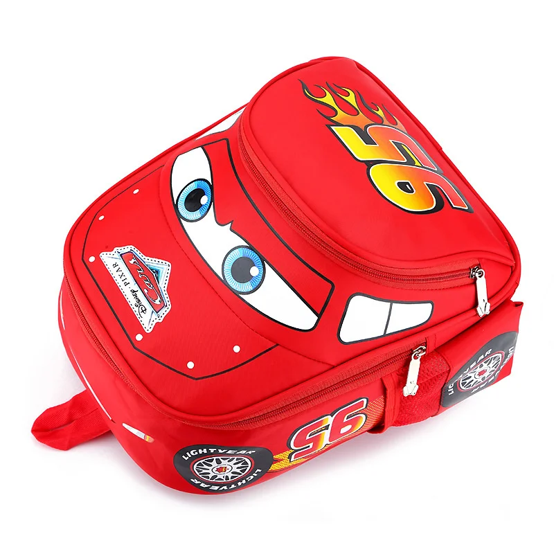 

2023 New Cartoon Car Kids Backpack 3D Waterproof 95 Car Boys 2-5 Years Old Children Backpack Kindergarten Cartoon Travel Bag