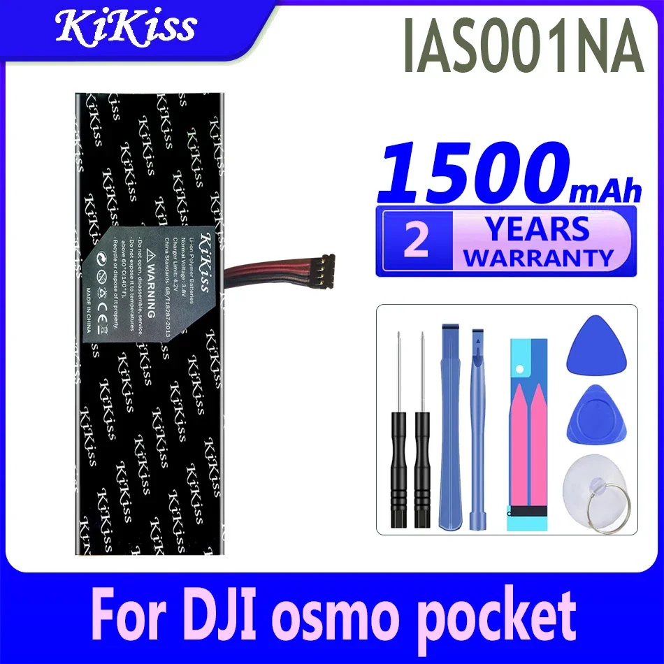 Мощная батарея KiKiss 2 шт./лот 452167 IAS001NA HB3 для DJI osmo pocket II pocket2 Аккумулятор экшн-камеры