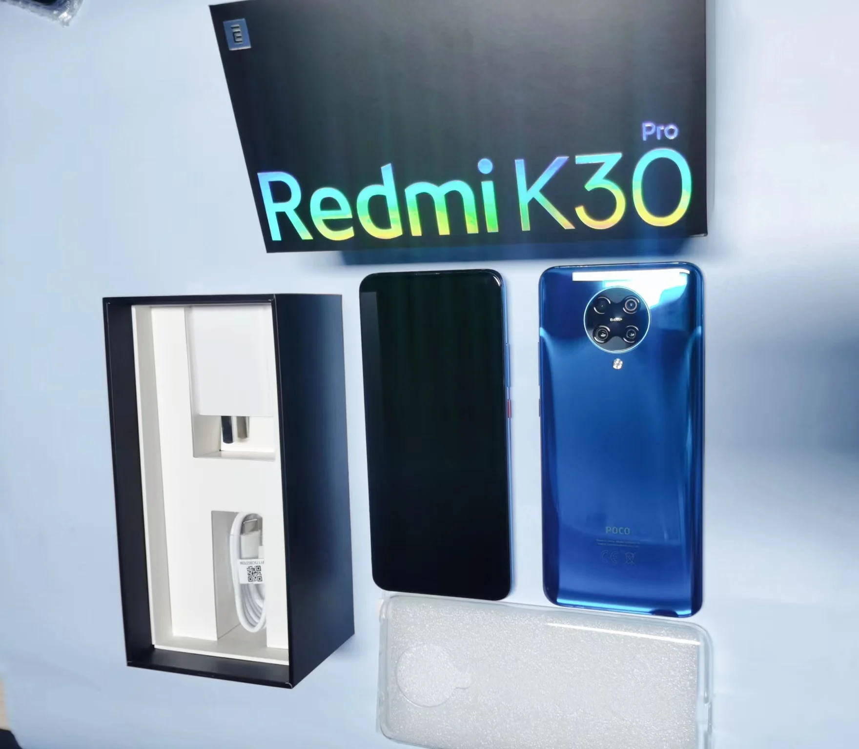 Фото3 - Оригинальный Смартфон Xiaomi Redmi K30 Pro 5G, Восьмиядерный Snapdragon 865, полный изогнутый экран 6,67 дюйма, 64 миллиона пикселей