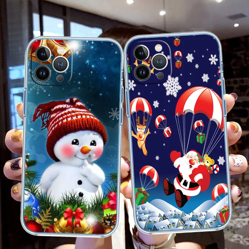 Чехол Merry Christmas для Moto G200 G71 G60S G60 G52 G51 G50 G42 G41 G8 G9 G10 G20 G22 G23 G30 G32 Play Plus Power