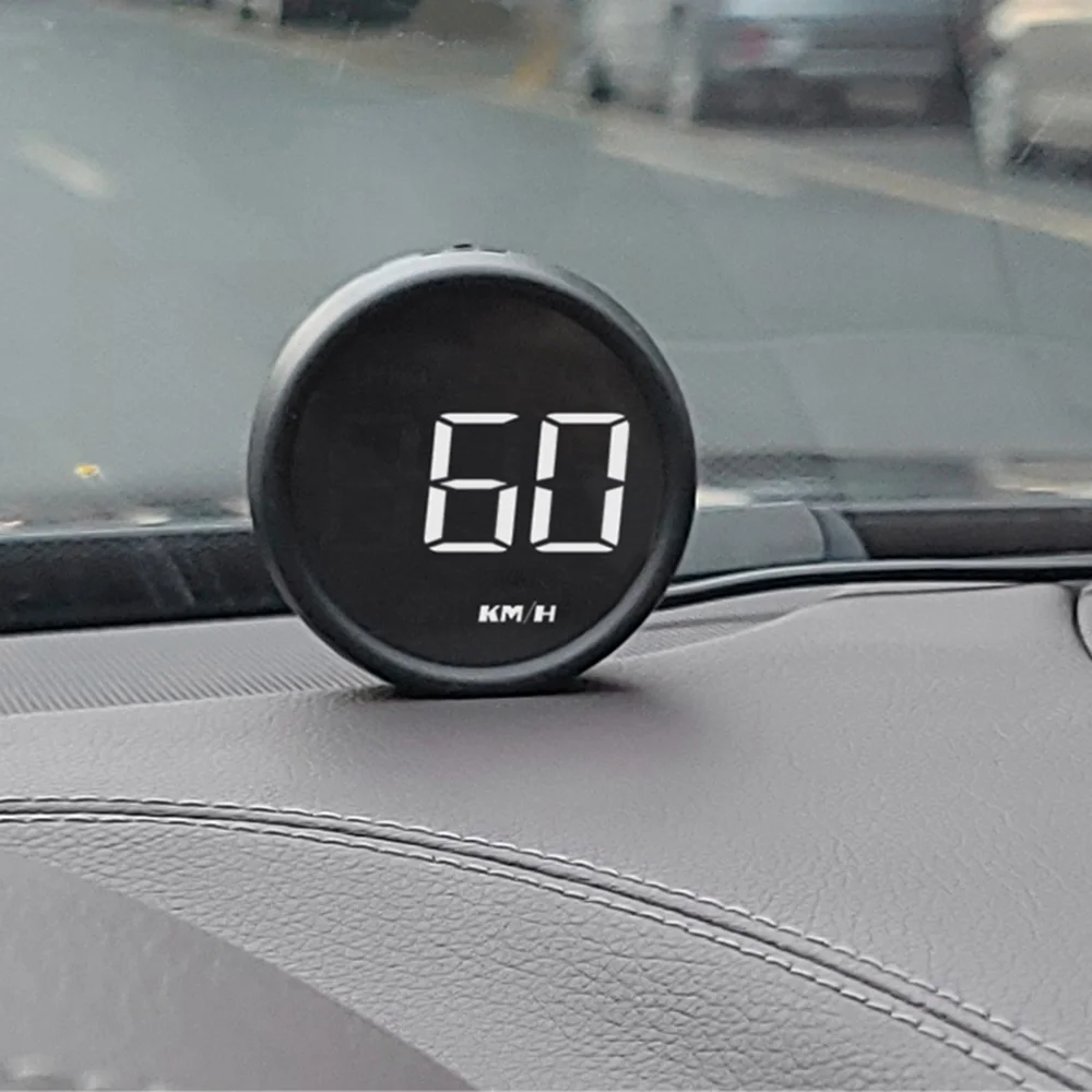 

HUD B1 Car Speedometer Fuel Consumption Water Temperature OBD2 Head Up Display With Alarm Function Car Electronic Accessories