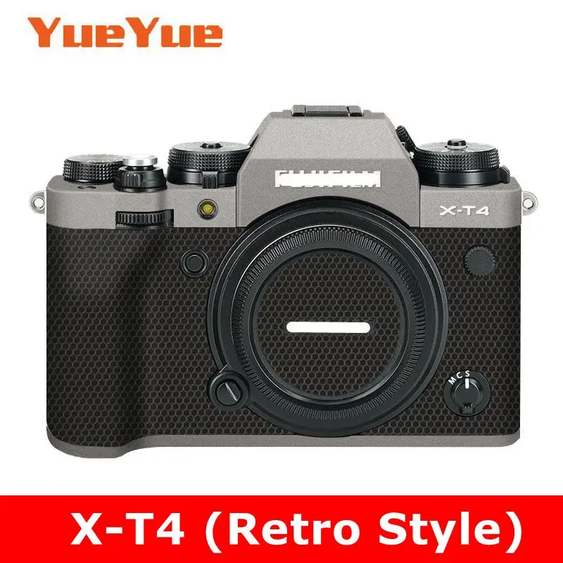 

Наклейка в стиле ретро для фотоаппарата Fuji Fujifilm X-T4 XT4 с защитой от царапин защитная пленка защитный чехол для тела