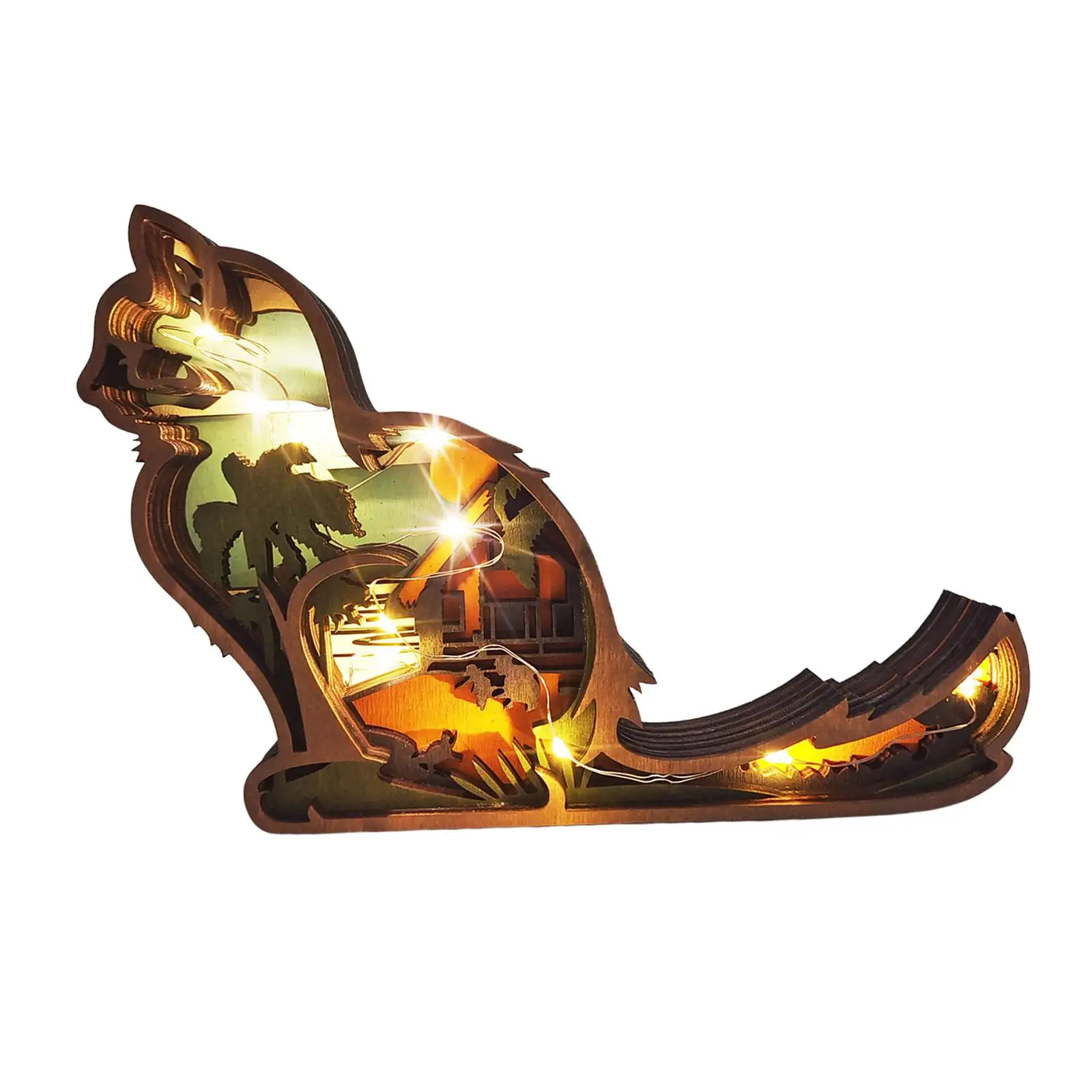 

Коллекция статуэток животных для книжного шкафа, настольный магазин