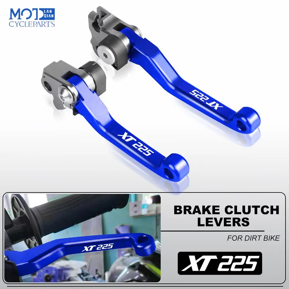 

Рычаги поворотного тормоза и сцепления для мотоциклов Yamaha XT225 1987-2010 2009 2008 2007 2006 2005 2004