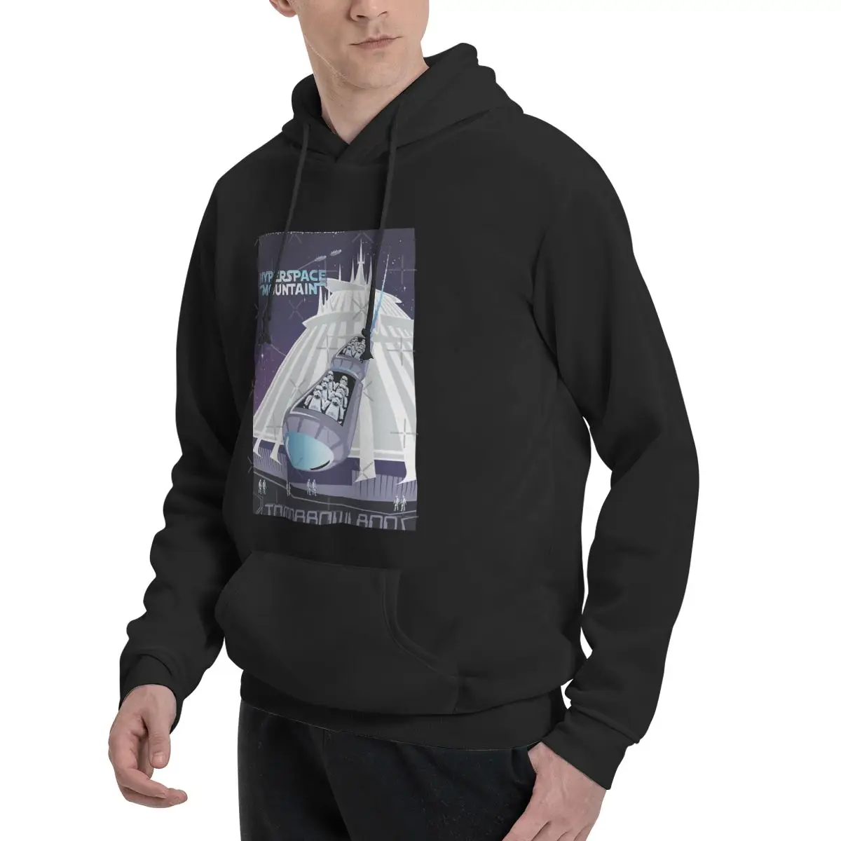 Hyperspace Mountain Полиэстер Толстовка Мужская