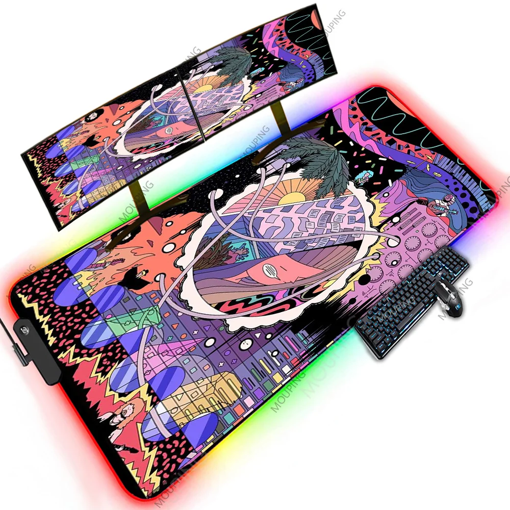 

Коврик для мыши Rgb с подсветкой, 100x50