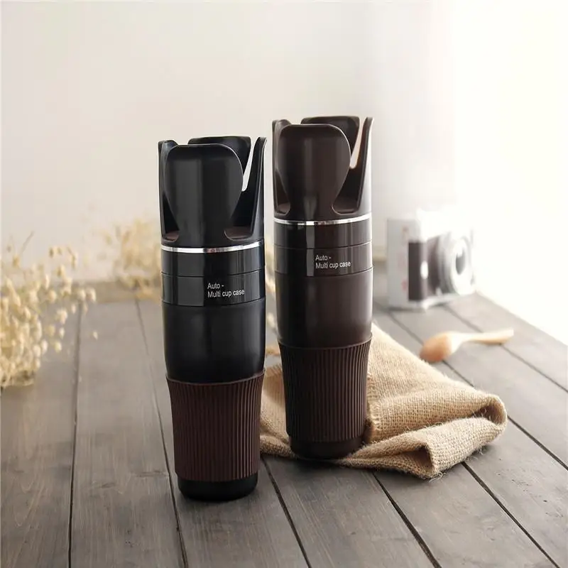 

Черный Автомобильный многофункциональный держатель для стаканов, автомобильные аксессуары