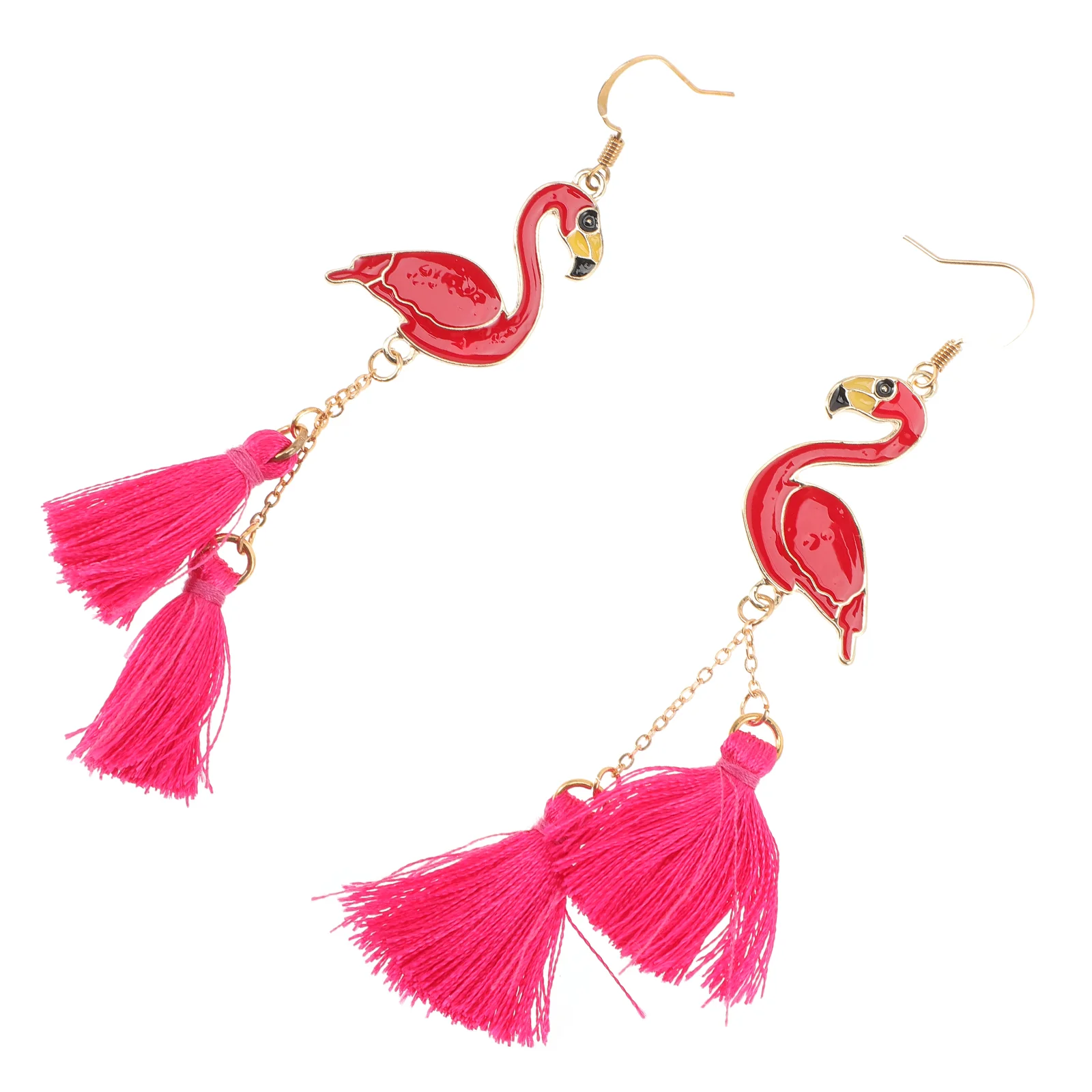 

Flamingo Drop Earrings Hoop Earrings Girls Tassel Earrings Teen Girls Dangle Earrings Earring Cuffs Women