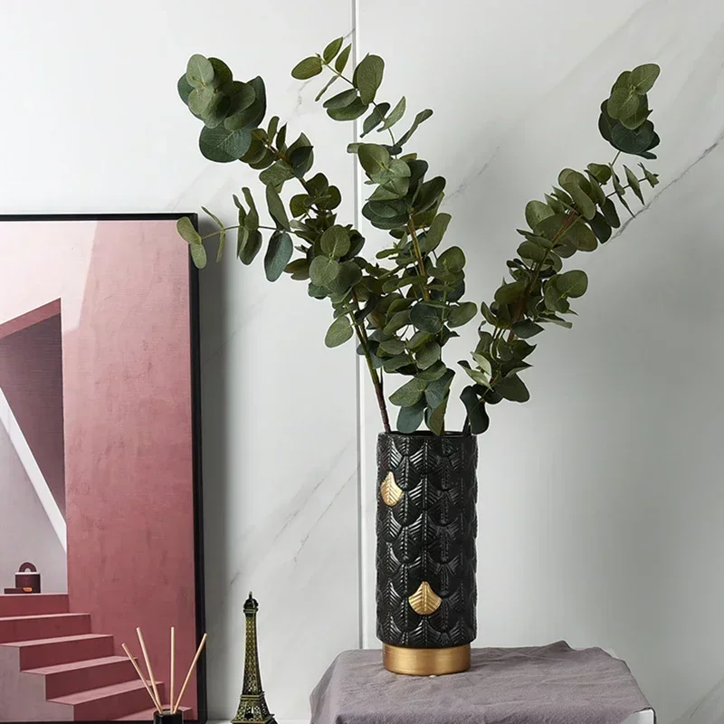 Декоративное украшение для дома настольная железная чаша с широким горлышком и