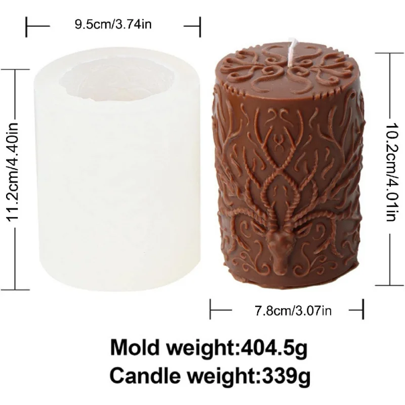 Силиконовая Форма Для Свечей В Форме Дерева 11 2x9 5 См