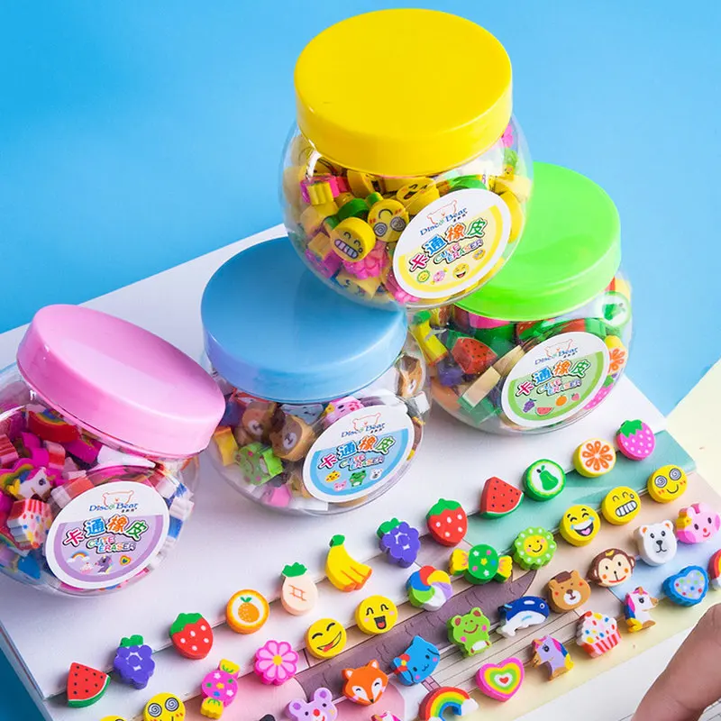 Erasers Mini Kawaii Stationery Kids Student Office Supplies