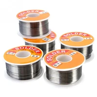 hot 100g 0 60 811 2 6337 flux 2 0 45ft tin lead tin wire melt rosin core solder soldering wire roll no clean 1pcs