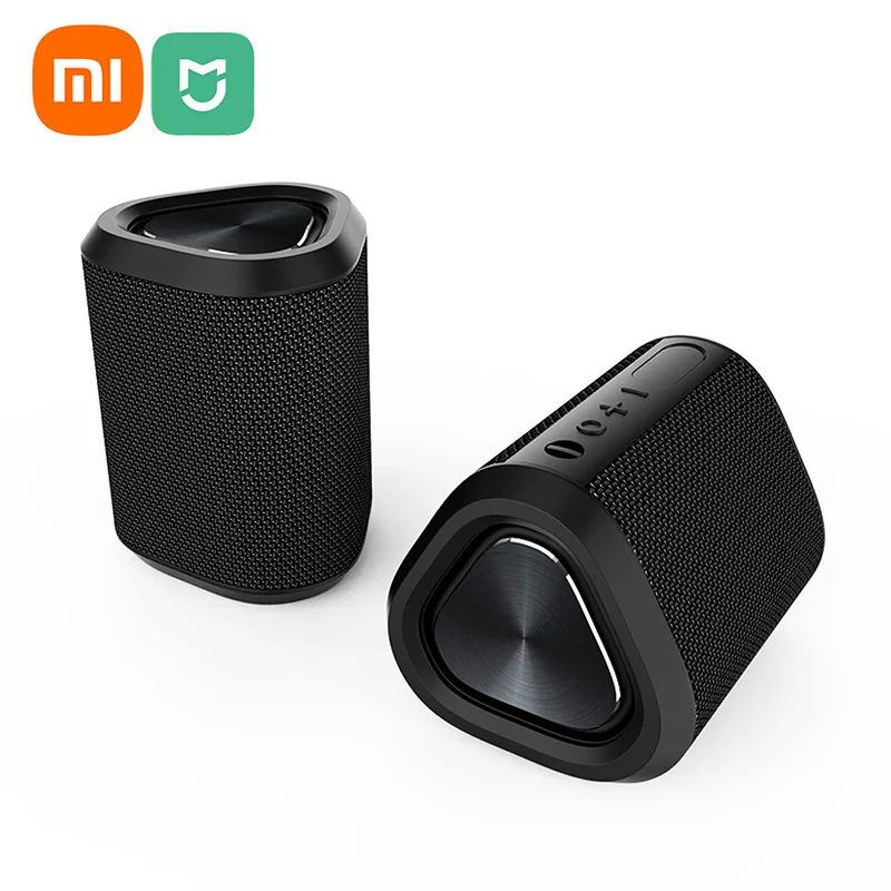 

Xiaomi Mijia Wireless Bluetooth Speaker Waterproof Cloth Sound Box Plug Card Mini Small Speaker Outdoor Audio FM Radio HD Call