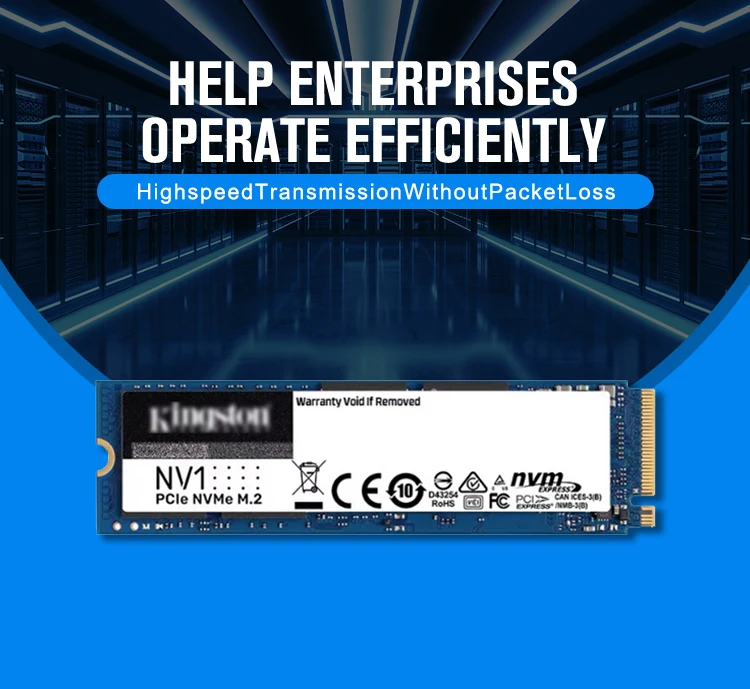 Твердотельный накопитель Kingston NV1 SSD для настольного ноутбука M.2