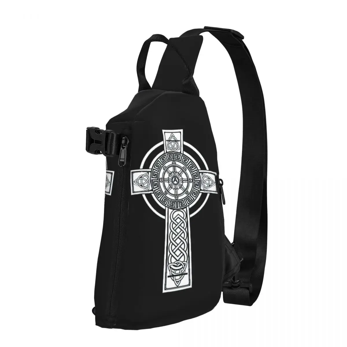 Magical Sacred Cross Shoulder Bags Chest Cross Chest Bag Diagonally Casual Messenger Bag Travel Handbag