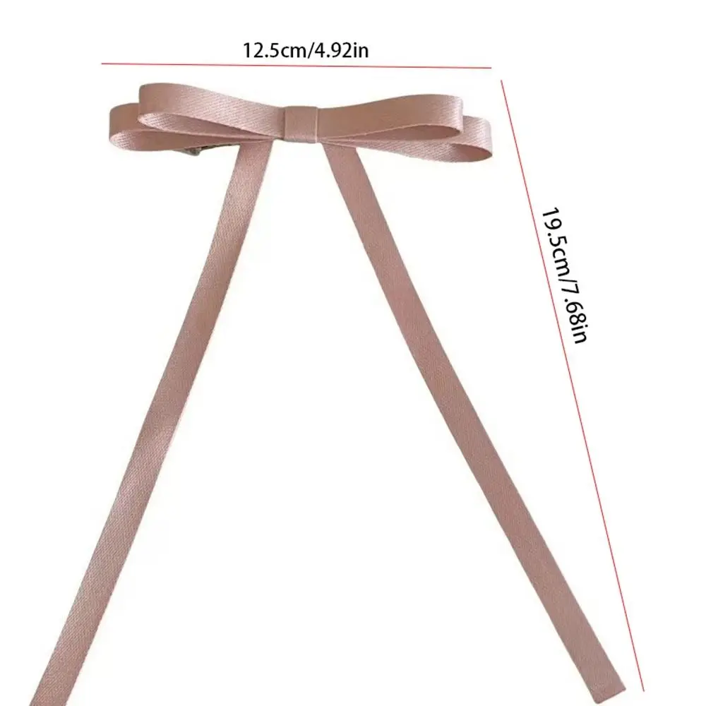 Креативный балетный зажим для волос с бантом и бахромой в Корейском стиле