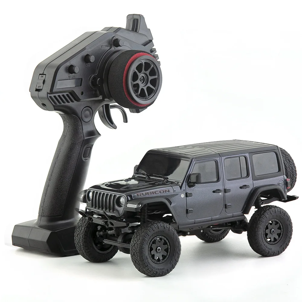 Радиоуправляемая гусеничная машина 1/24mini-z Wrangler модель автомобиля с дистанционным управлением имитация жесткого корпуса Игрушечная машина для скалолазания