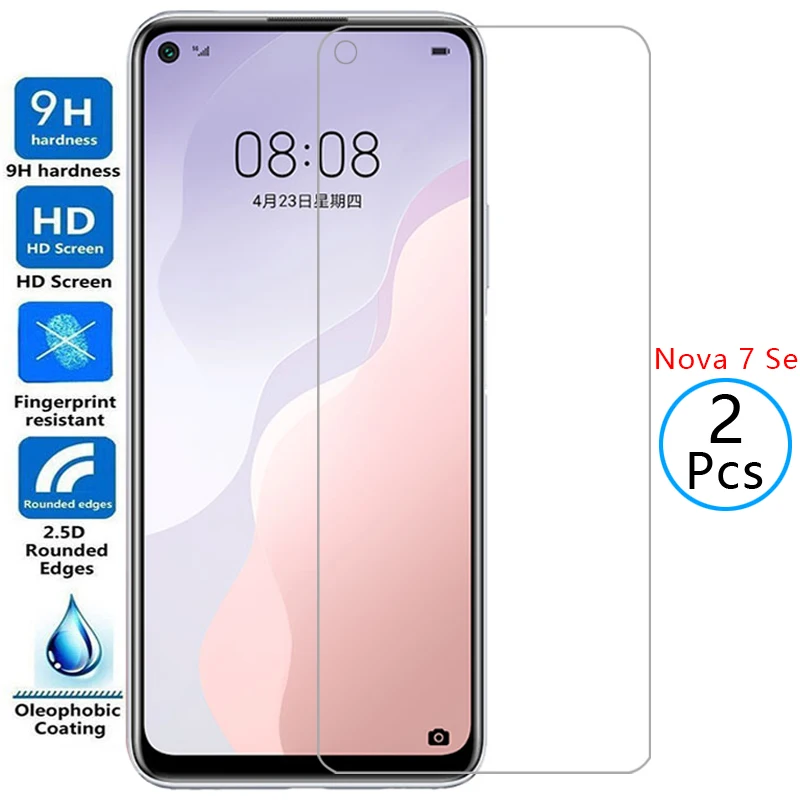 

Защитное закаленное стекло для huawei nova 7 se 7se, протектор экрана на nova7se, пленка huawey huwei hawei huawi huawe huawai hawawi