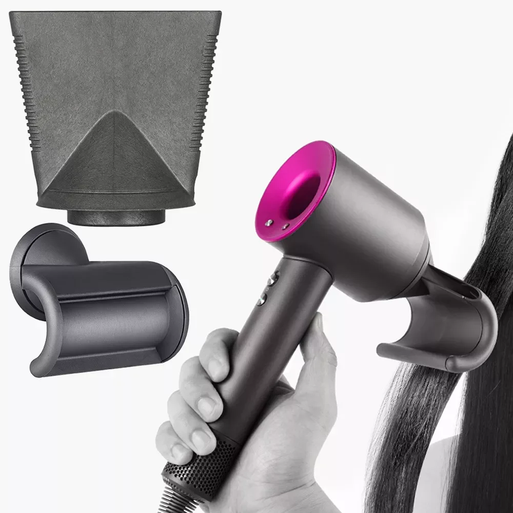 

Anti-flying Nozzle For Dyson Supersonic Hair Dryer Professional Concentrator + Flyaway Attachment​ Flyaway Coanda Effect