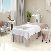 4pcs velvet beauty salon bedding sets massage spa thick bed linens sheets bedspread pillowcase duvet cover set with quilt insert